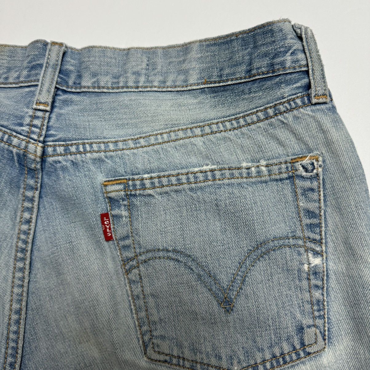 Levi's 2006 Limited Edition Women's Levi's 501 Distressed Jeans Size 30" / US 8 / IT 44 - 5 Thumbnail