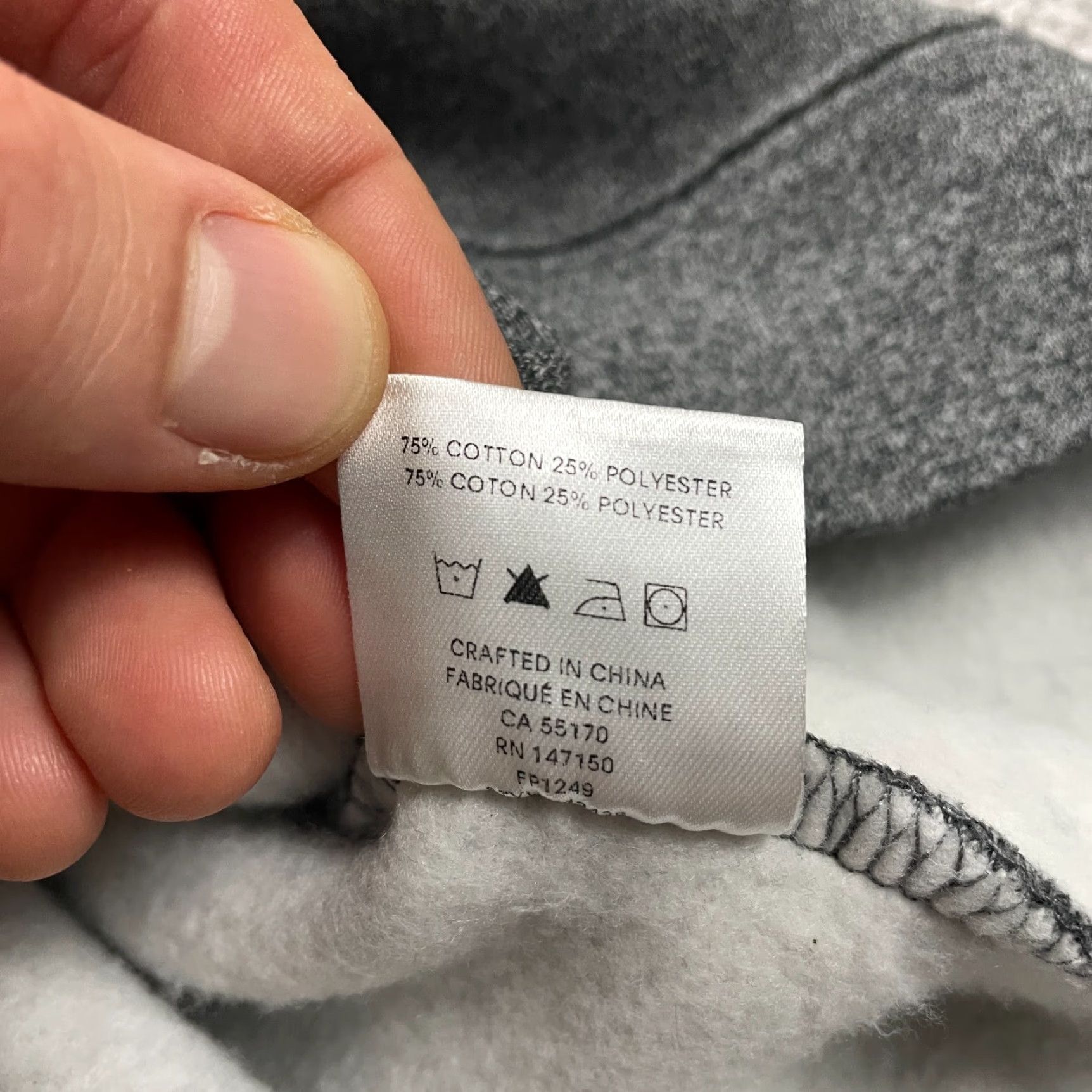 Vintage Frank & Oak Sweatshirt Mens Large Gray Fleece Pullover Crew Neck Casual Outdoor Shirt Size US L / EU 52-54 / 3 - 5 Thumbnail