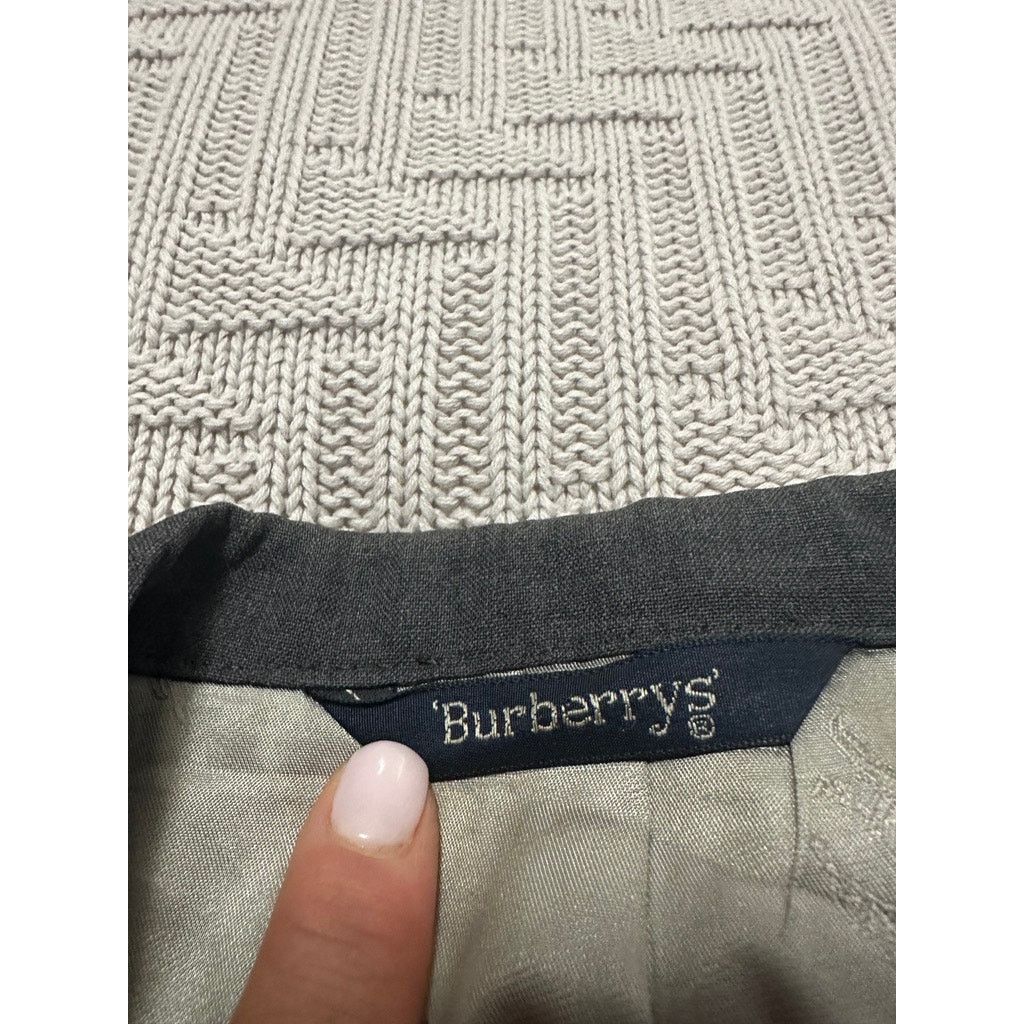 Burberry Vintage Burberry gray lightweight wool two button blazer Size 40R - 5 Thumbnail