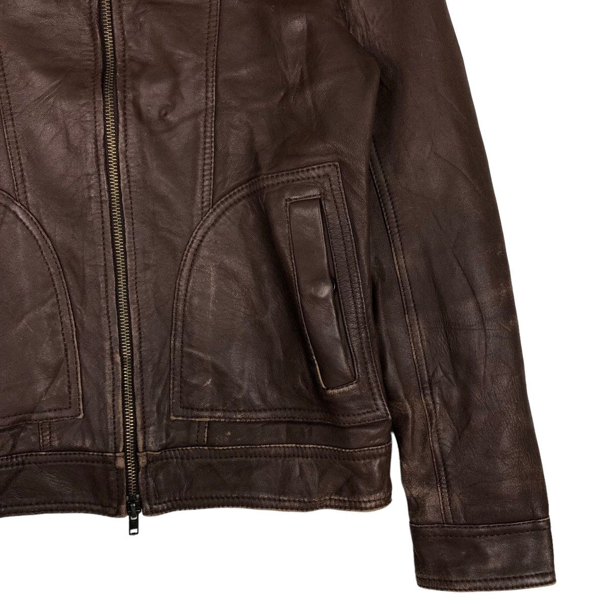 Avirex 🔥Vtg Leather Jacket Fly Avirex USA Size US S / EU 44-46 / 1 - 5 Thumbnail