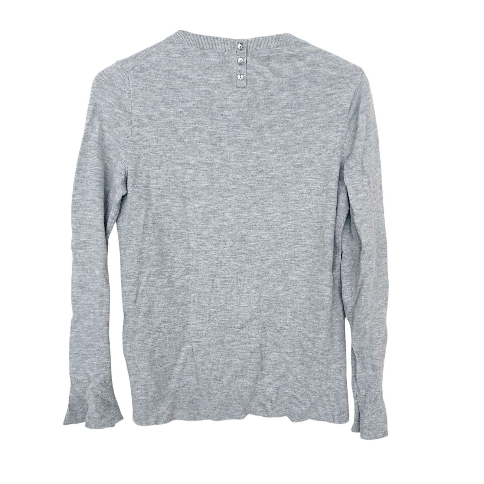 Other Talbots Gray Lambswool Blend Sweater Sz M Size M / US 6-8 / IT 42-44 - 5 Thumbnail