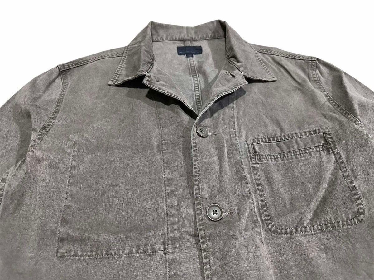 Japanese Brand × Vintage 🔥Vintage Japanese Marlond Utility Work Jacket 3 Pockets Size US L / EU 52-54 / 3 - 3 Thumbnail
