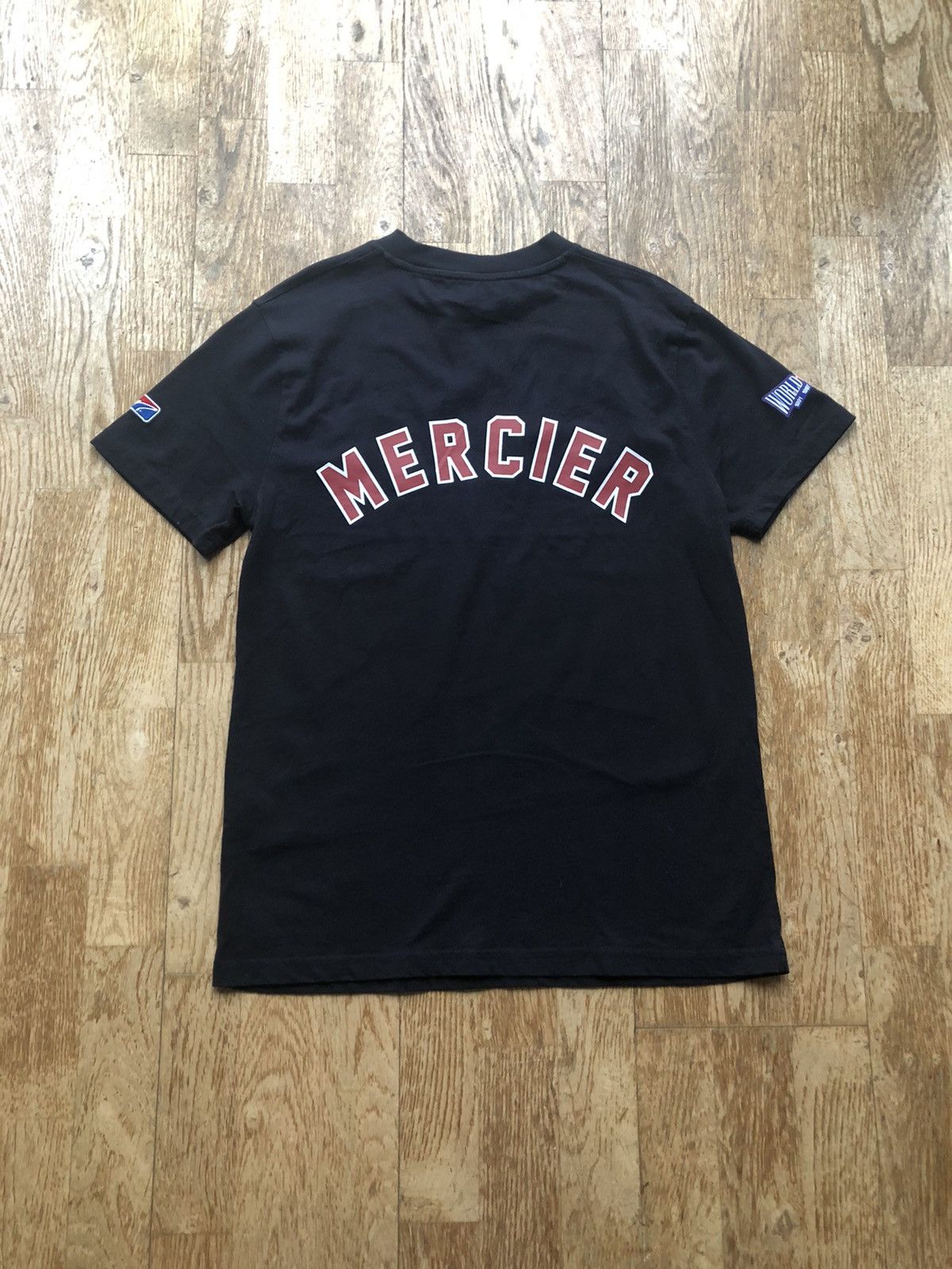 Vintage MERCIER BASEBALL WORLD CHAMPS VINTAGE TEE SHIRT Size US S / EU 44-46 / 1 - 2 Thumbnail
