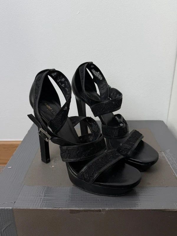 Saint Laurent Paris Saint Laurent Paris heels luxury old money street wear Size US 10 / IT 40 - 4 Thumbnail