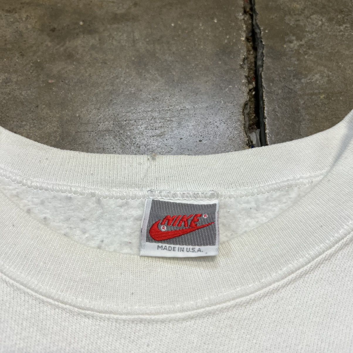 Vintage Vintage 90s Nike Crewneck Sweatshirt Just Do It Spell Out Size US M / EU 48-50 / 2 - 10 Thumbnail