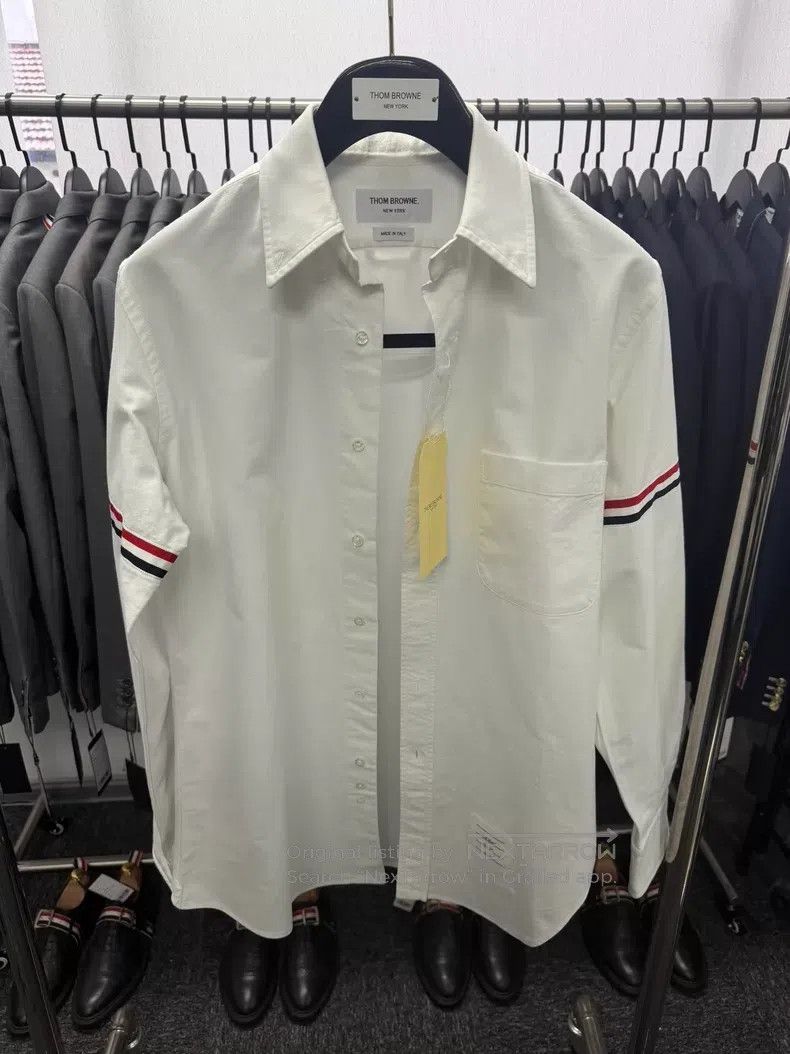 Thom Browne Thom Browne Shirt Size US L / EU 52-54 / 3 - 1 Thumbnail