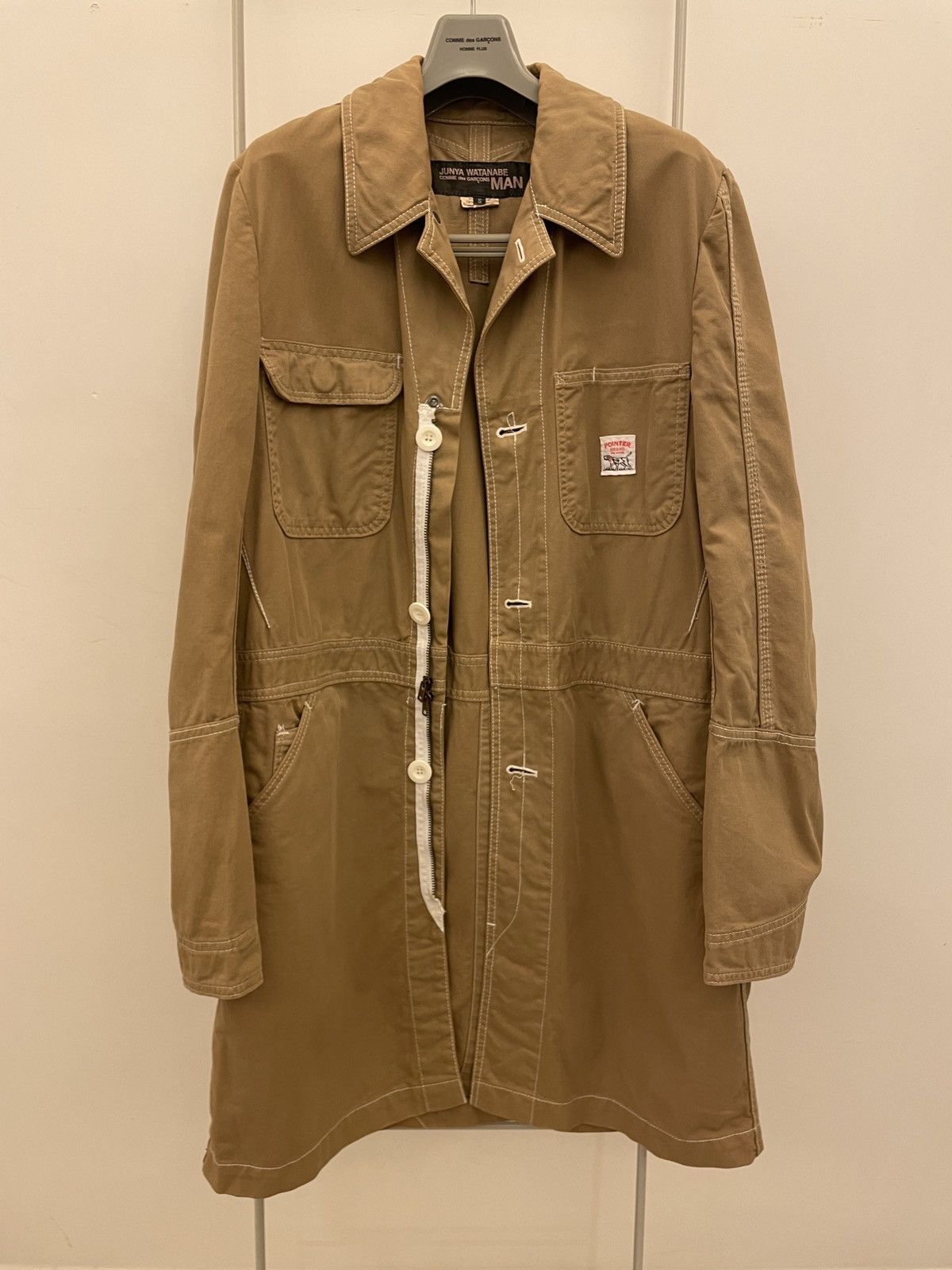 Junya watanabe x pointer industrial coat