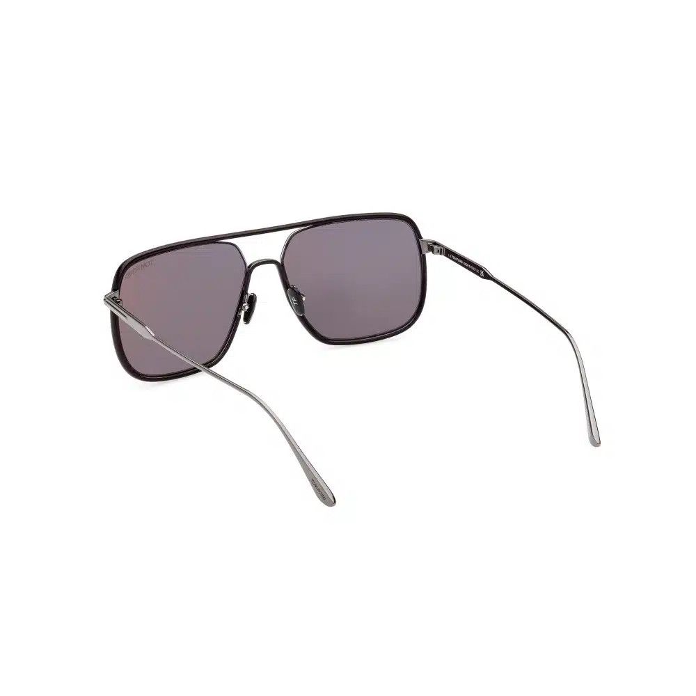 Tom Ford o1sndg1125 FT1015 Size: OS / Cliff-02 Sunglasses in Silver Size ONE SIZE - 3 Thumbnail