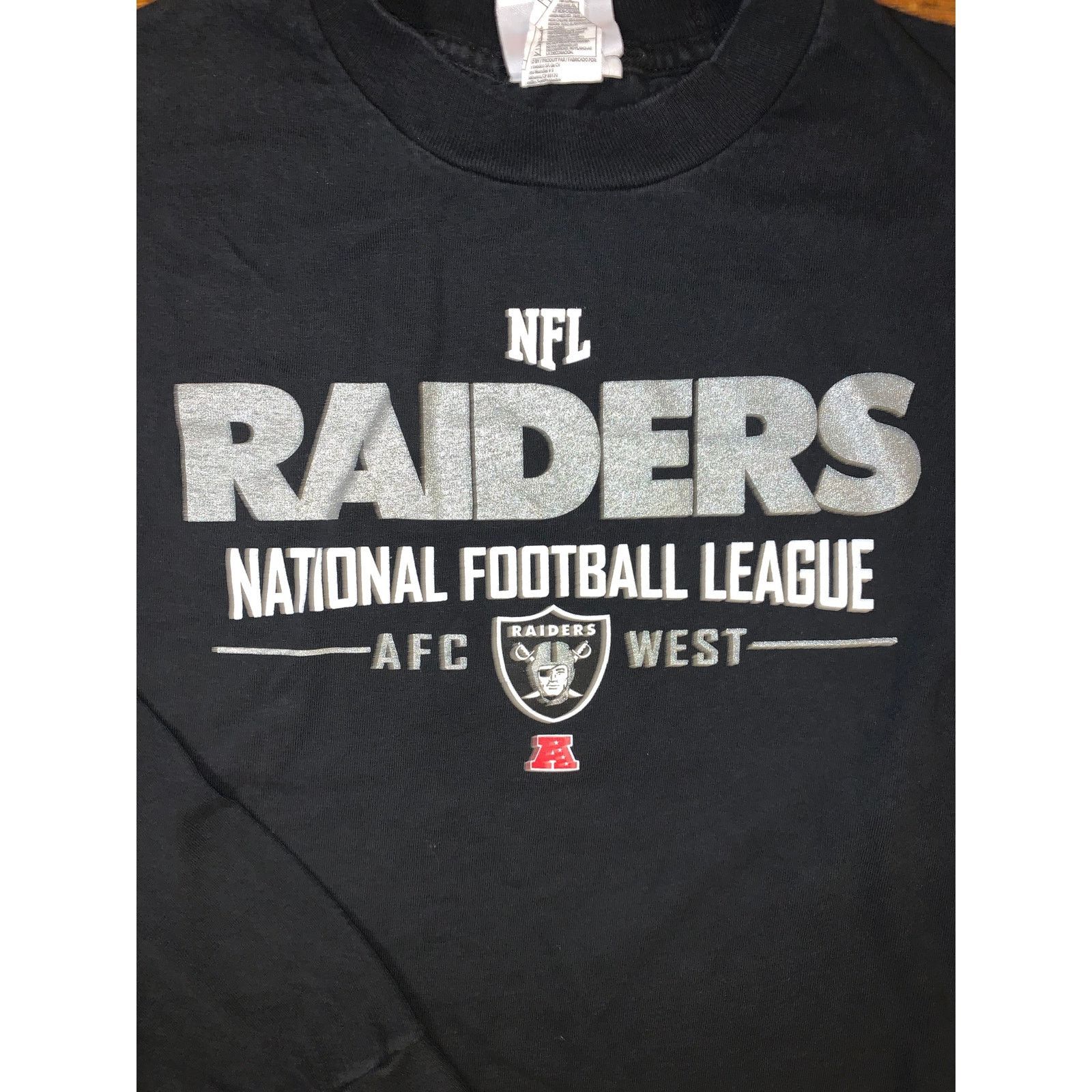 NFL Vintage Oakland Raiders NFL Long Sleeve T Shirt Black Medium Size US M / EU 48-50 / 2 - 3 Thumbnail