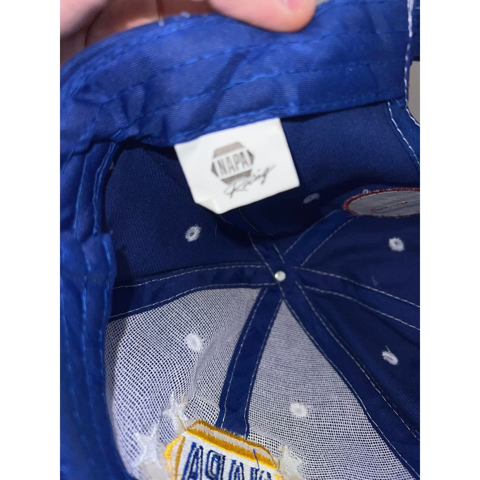 NASCAR Napa Racing Hat Intrepid Fund Know How Race Cap Headwear OS Size ONE SIZE - 7 Thumbnail