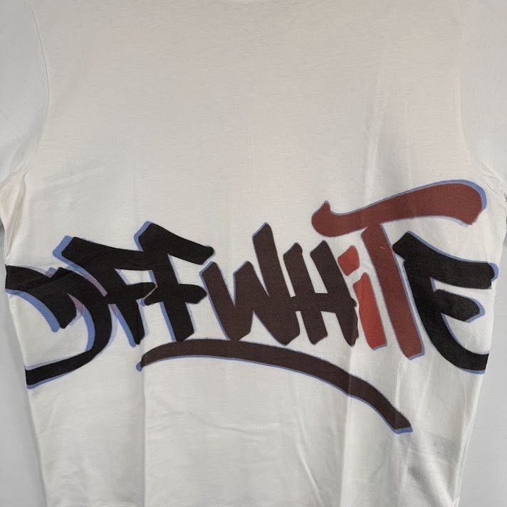 Off-White o1rshd1 Q:2 / GM Slim Short Sleeve Tee Shirt in White Size US L / EU 52-54 / 3 - 4 Thumbnail