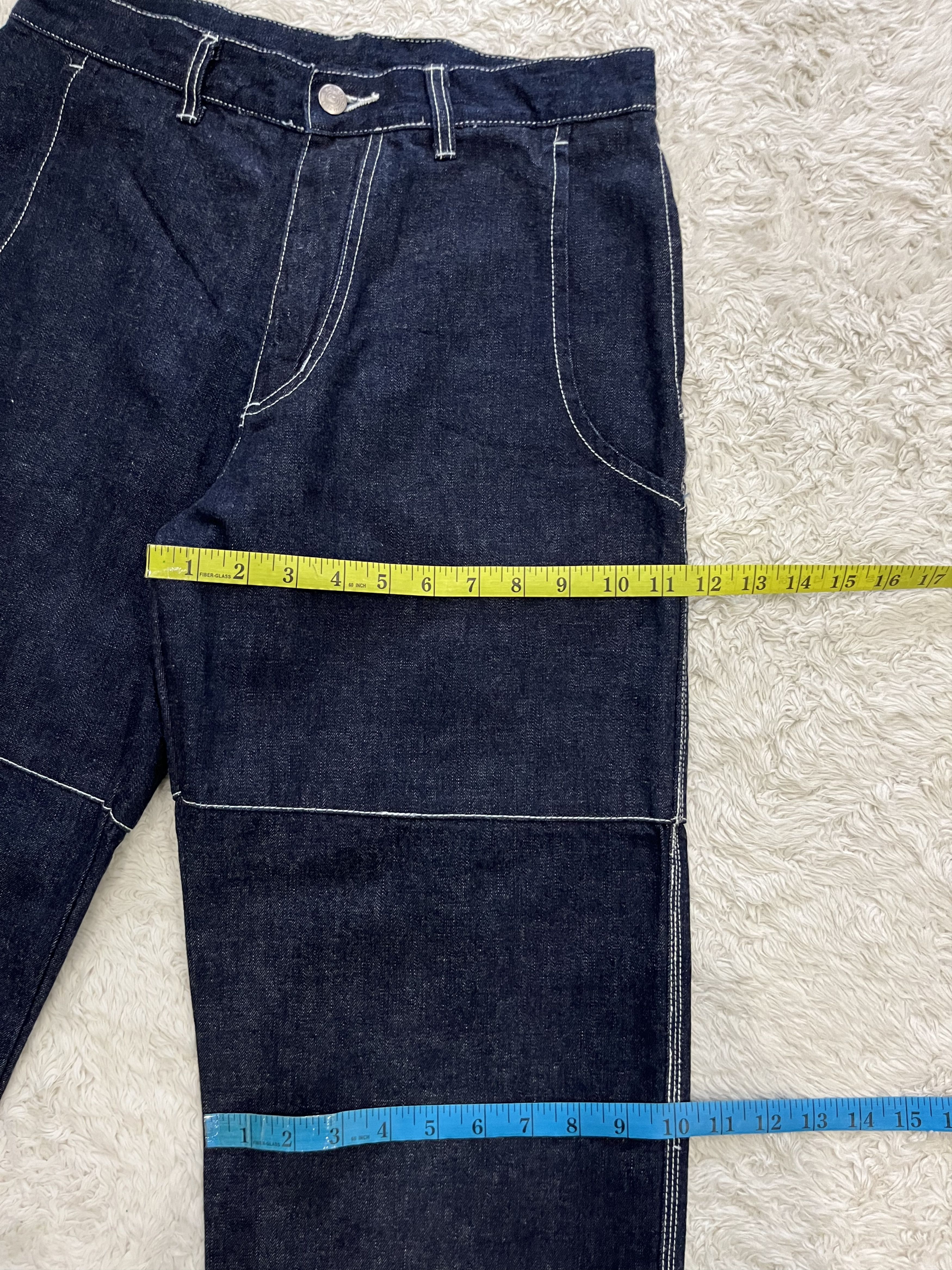 JNCO soljah 90's Y2K denim wide flare baggy jeans Size US 30 / EU 46 - 15 Thumbnail