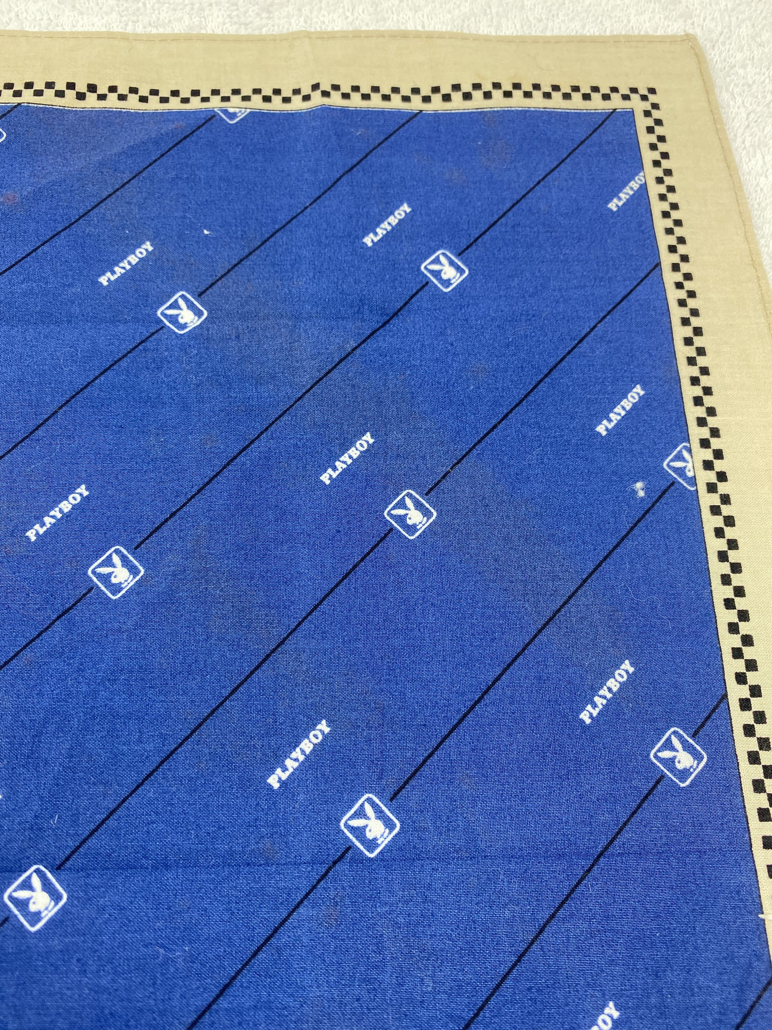 Playboy × Vintage Playboy Handkerchief / Bandana / Neckerchief Size ONE SIZE - 6 Thumbnail