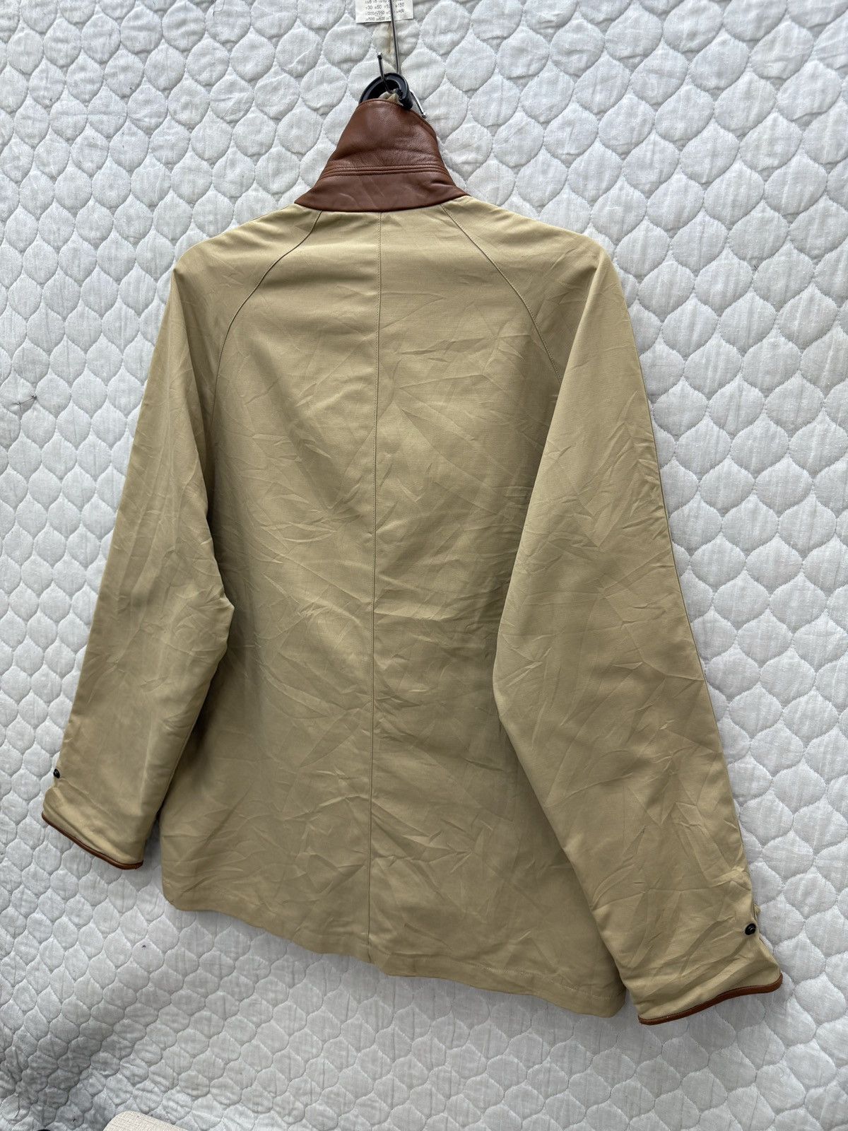 Polo Ralph Lauren 🔥🔥🔥ARCHIVE VTG POLO RALPH LAUREN LEATHER TRIM JACKET Size US M / EU 48-50 / 2 - 5 Thumbnail