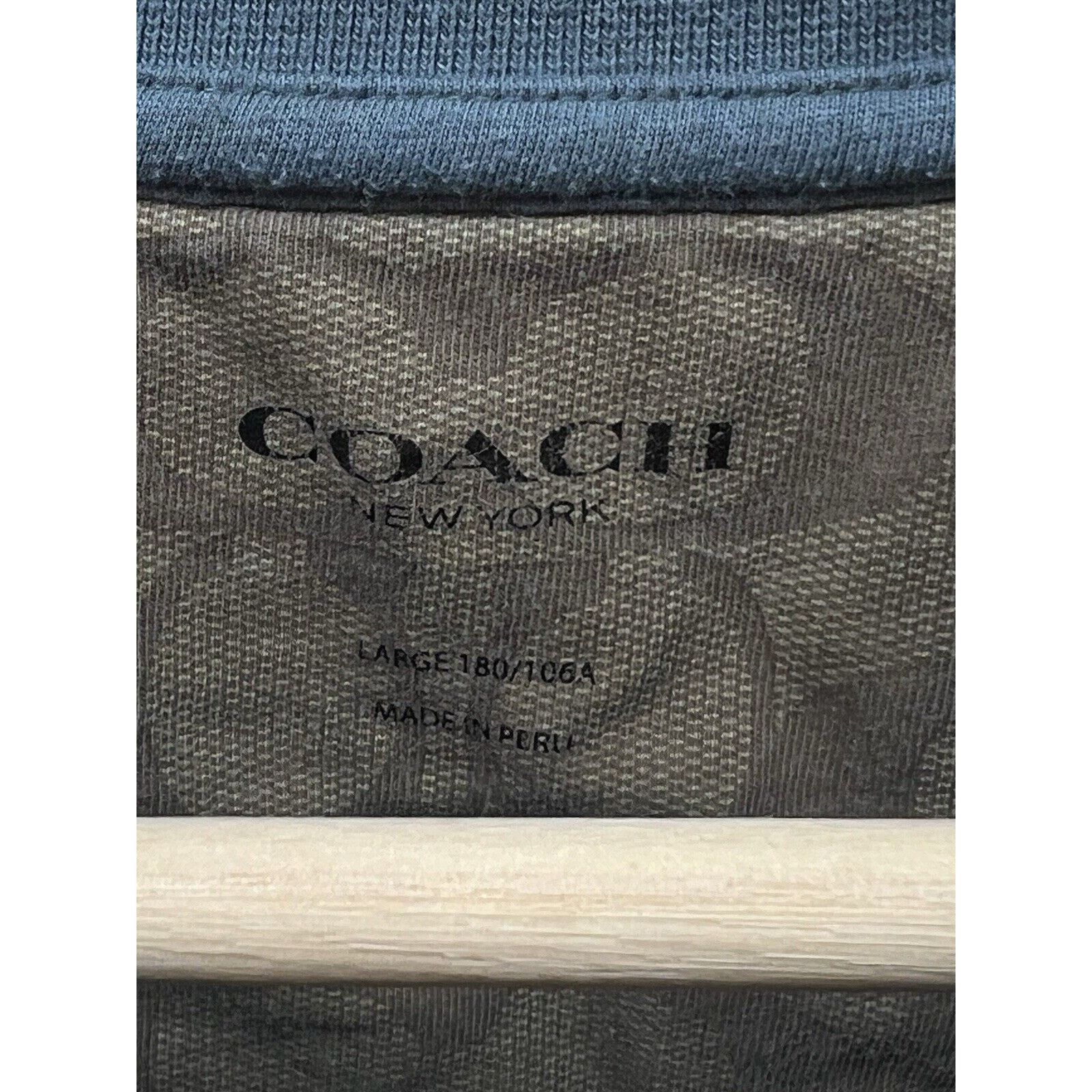 Coach Coach House Of Leather Dusk Blue Sweatshirt Adult Size Large Size US L / EU 52-54 / 3 - 3 Thumbnail