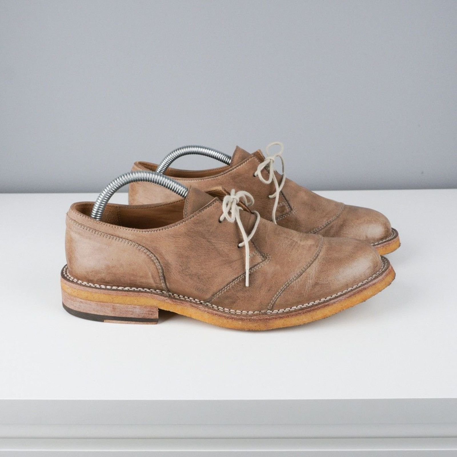 Belstaff Belstaff waxed vero leather derby shoes Size US 8 / EU 41 - 3 Thumbnail