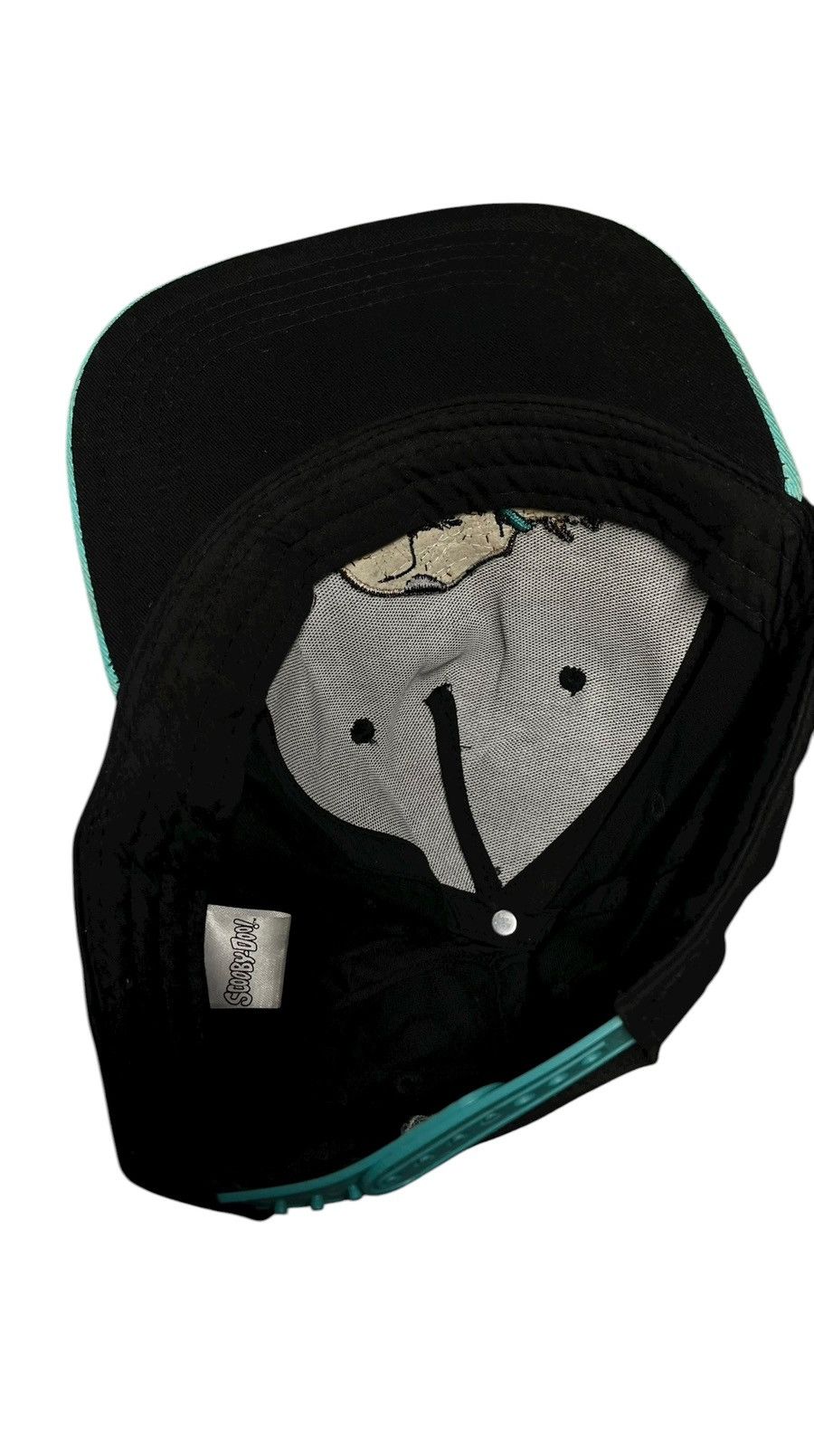 Cartoon Network Y2K Flatbill Scooby-Doo Black and Teal Cap Size ONE SIZE - 10 Thumbnail