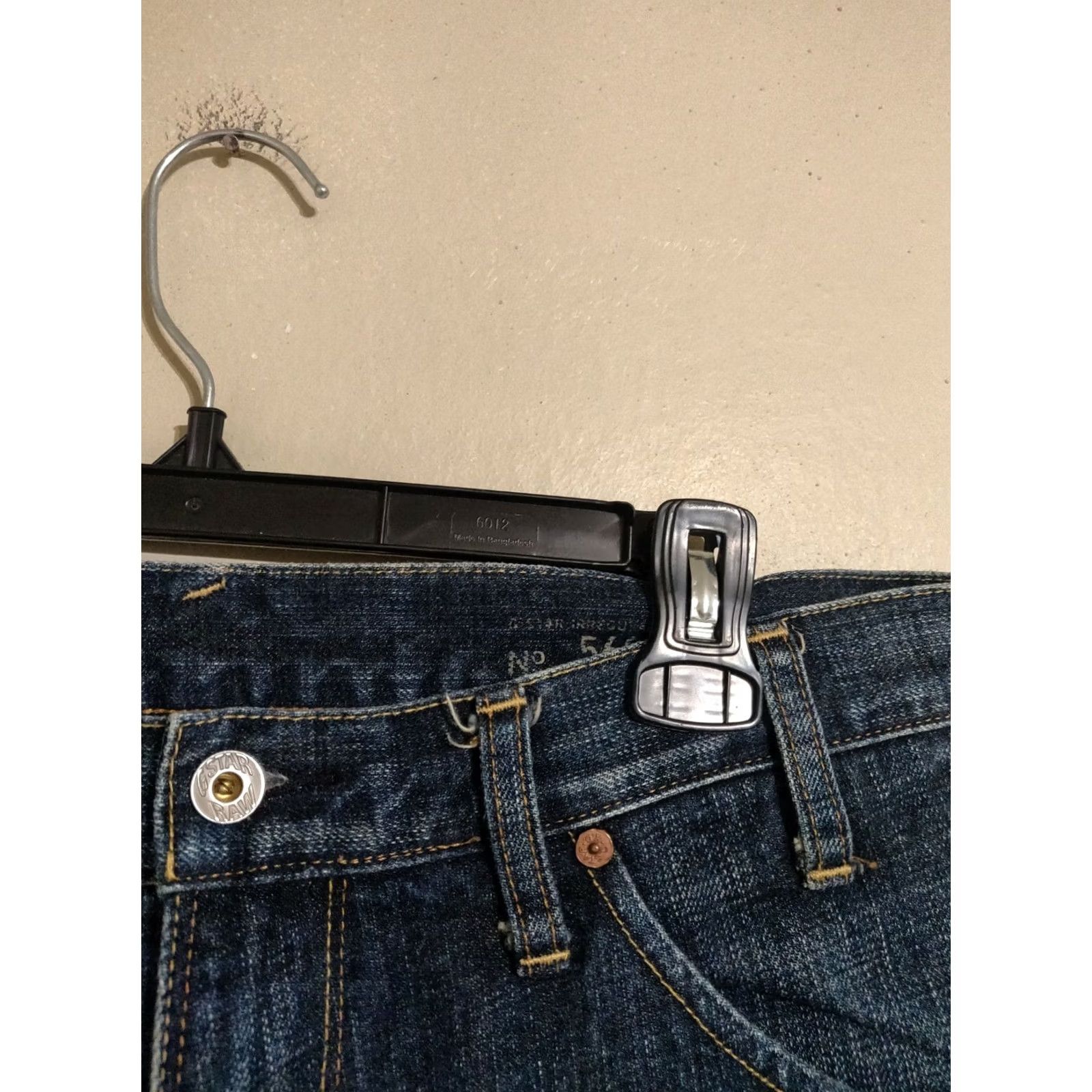 G-Star G-Star Raw Denim 5625 Low Crotch Straight Leg Designer Jeans - Men's 34x34 Size US 34 / EU 50 - 3 Thumbnail