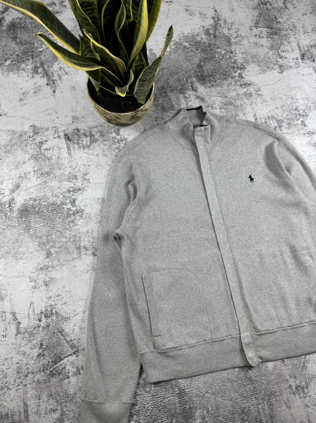 Polo Ralph Lauren Polo Ralph Lauren Knited Basic Zip Sweater Hoodie Pullover Size US XL / EU 56 / 4 - 2 Thumbnail