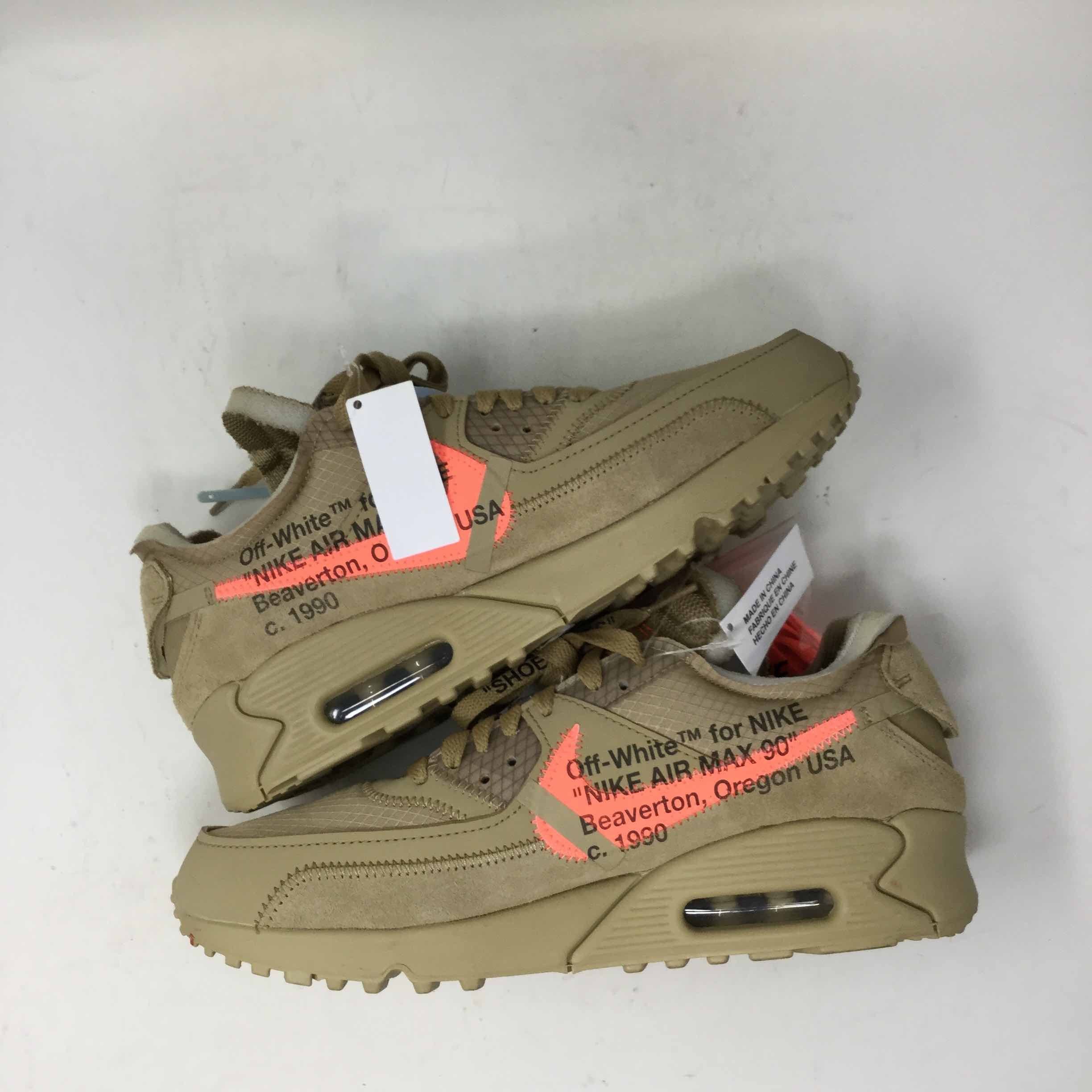 Off White Air Max 90 Desert Ore | Grailed