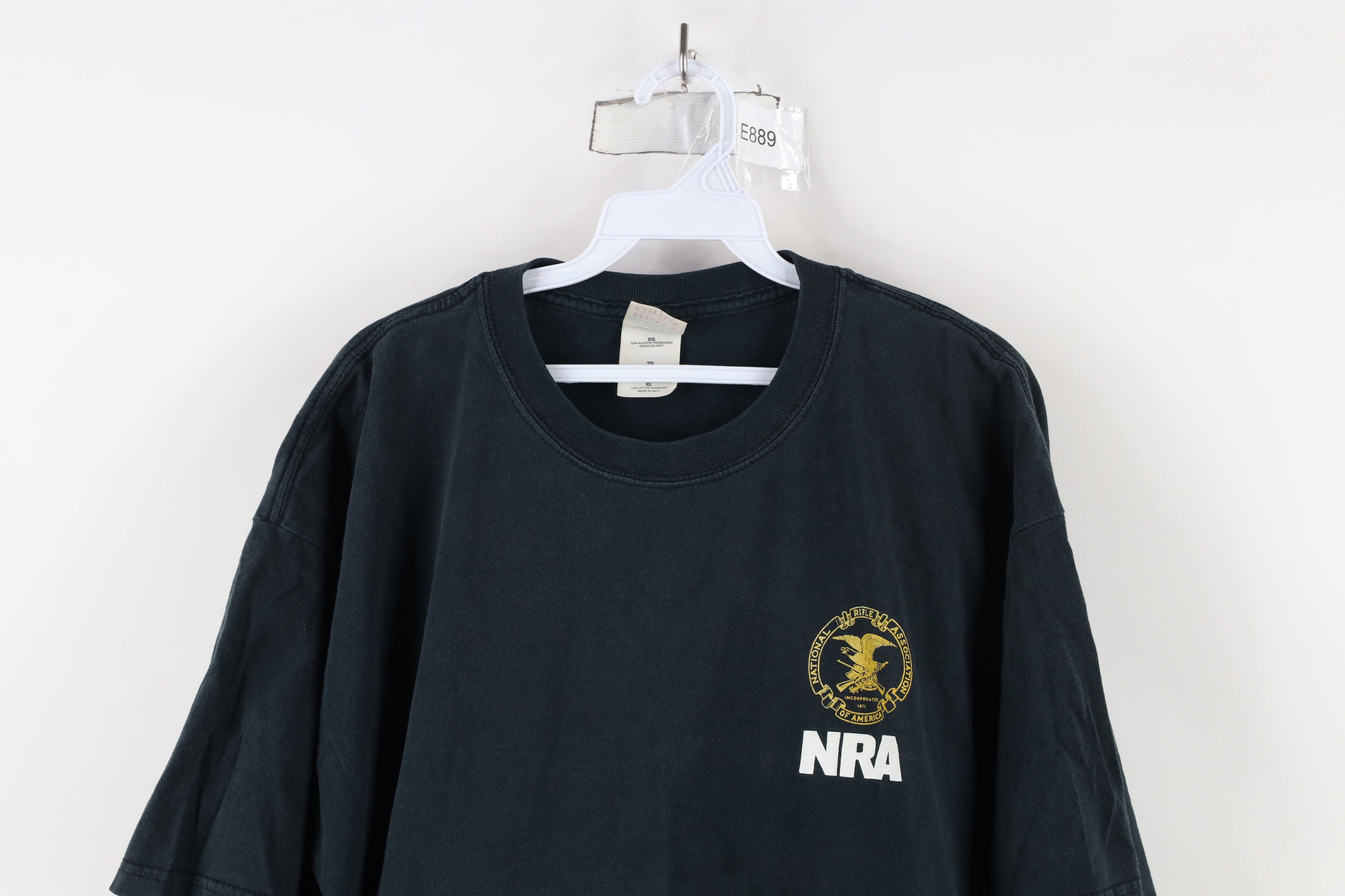 Vintage Vintage 90s Spell Out NRA National Rifle Association T-Shirt Size US XL / EU 56 / 4 - 2 Thumbnail