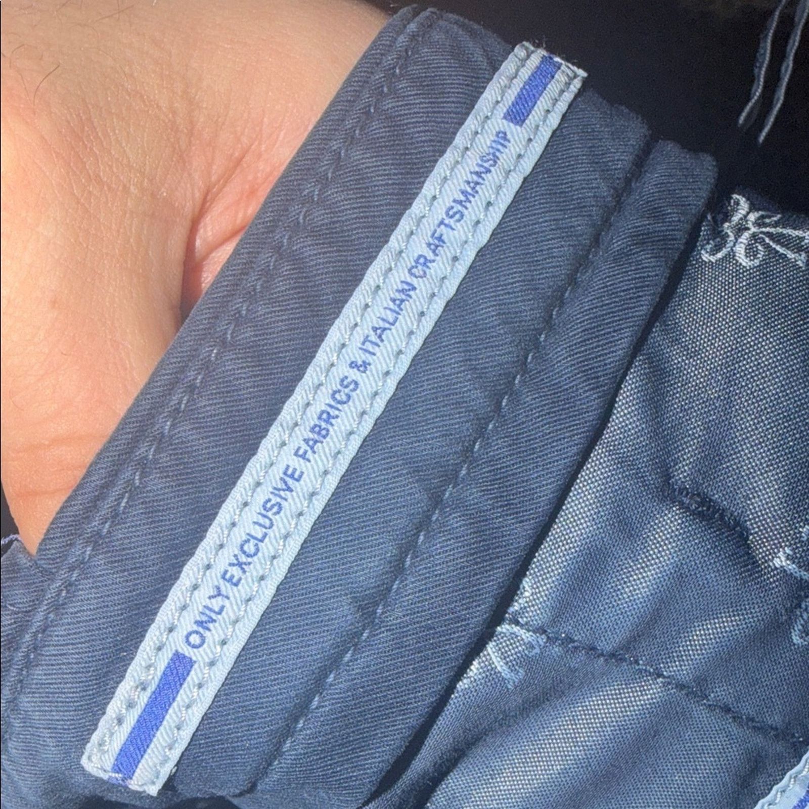 Jacob Cohen Jacob Cohen Men's Deep Blue Chinos Size 36 Size US 36 / EU 52 - 8 Thumbnail