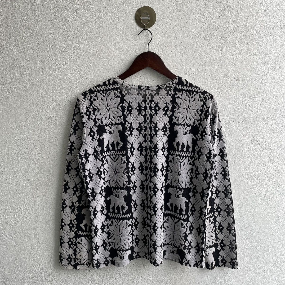 Pleats Please Issey Miyake Vintage Pleats Please by Issey Miyake Button Up Cardigan Size M / US 6-8 / IT 42-44 - 5 Thumbnail