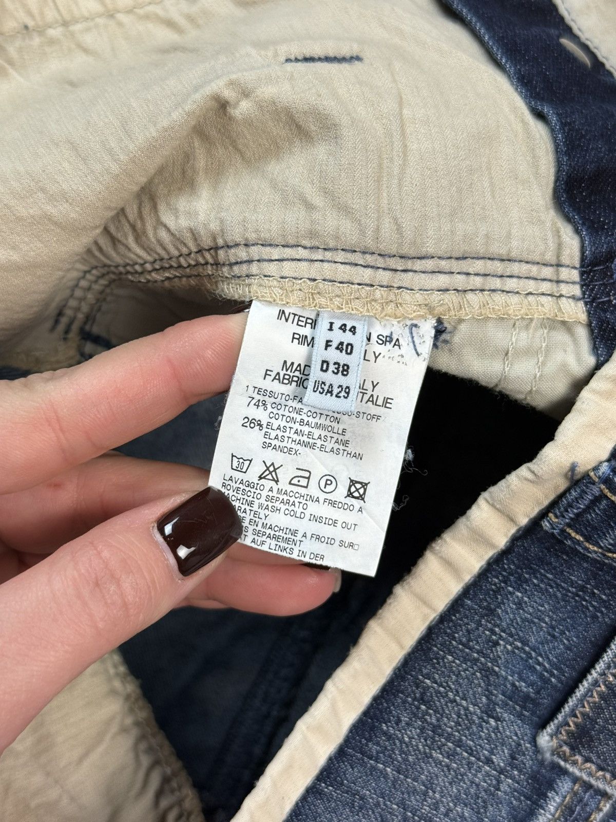 Marithe + Francois Girbaud Marithe Francois Girbaud Vintage Avant-Garde Denim Shorts Size 29" - 8 Thumbnail