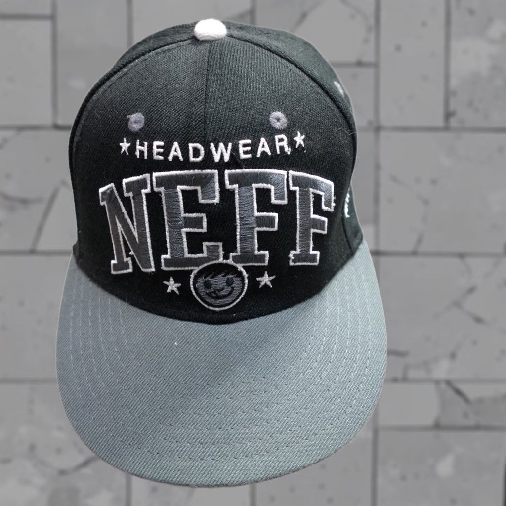 Vintage Neff Hat Black Embroidered Snapback Men One Size Solid Ships Next Business Day Havnots Flaw Free Size ONE SIZE - 1 Thumbnail