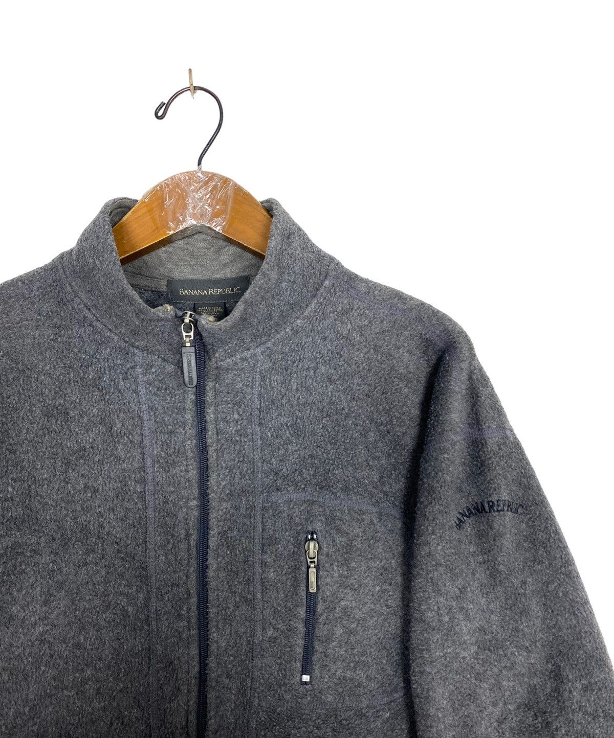 Banana Republic Rare‼️ Banana Republic Fleece Zipper Size US XS / EU 42 / 0 - 3 Thumbnail