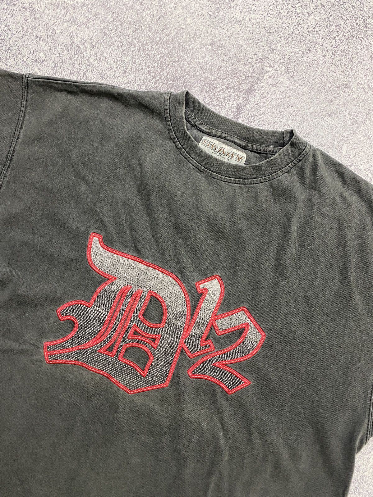 Band Tees × Rap Tees × Vintage Vintage D12 Detroit Eminem 2000 Slim Shady Rap T-shirt Size US XL / EU 56 / 4 - 7 Thumbnail