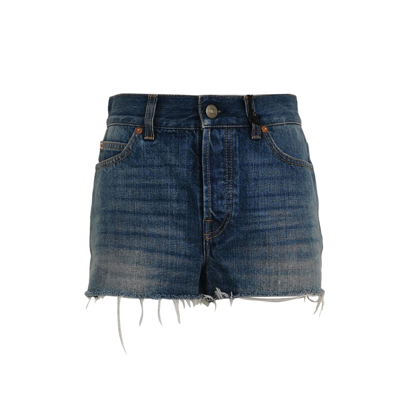 Gucci Gucci x Disney Donald Duck Denim Shorts Size 24 Size 24" / US 00 / IT 34 - 1 Thumbnail