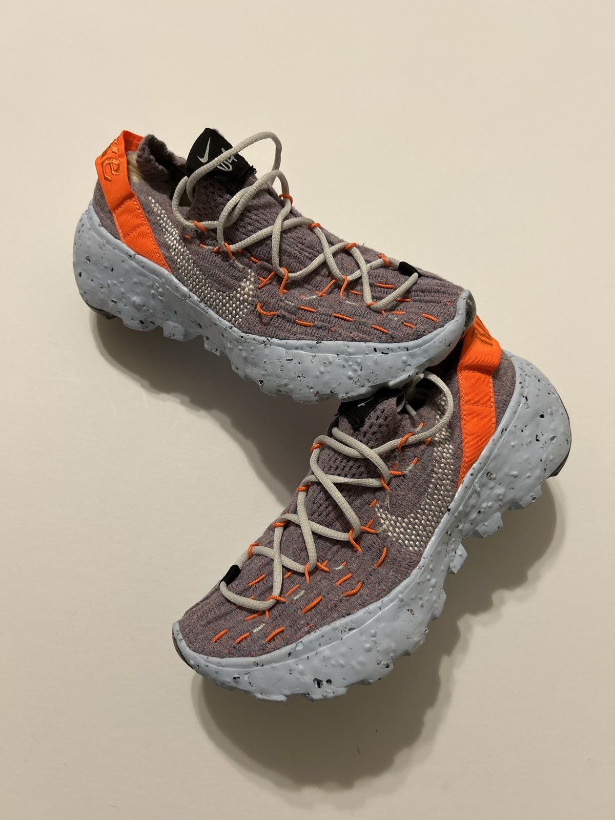Nike Nike Wmns Space Hippie 04 Total Orange Womens Shoes Size US 5.5 / IT 35.5 - 1 Thumbnail