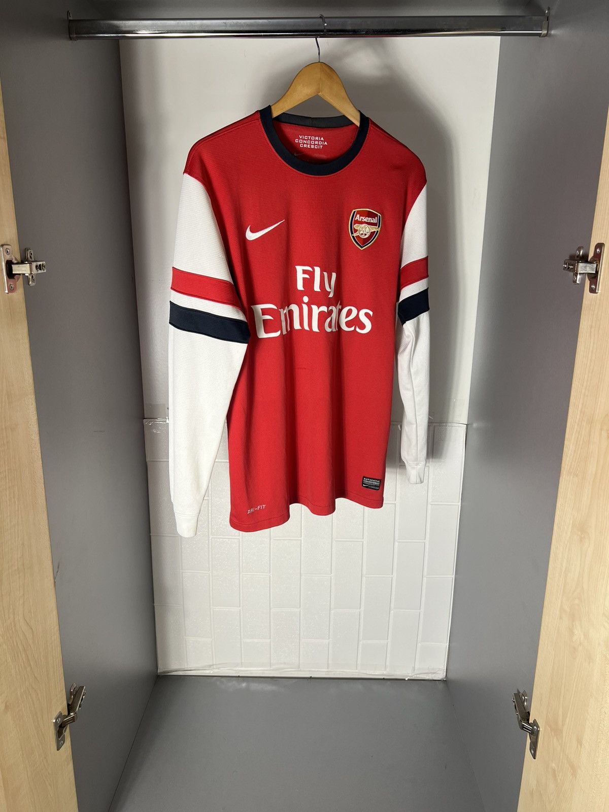 Nike VINTAGE NIKE FC ARSENAL LONDON ENGLAND SOCCER JERSEY Y2K 90s Size US M / EU 48-50 / 2 - 2 Thumbnail