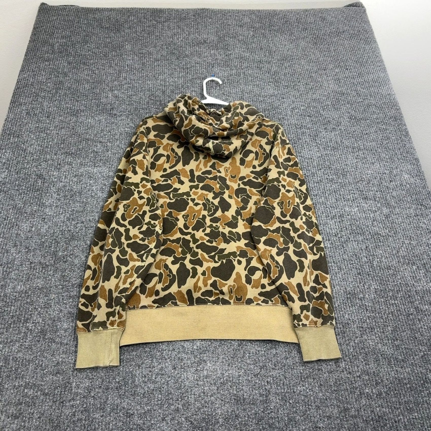 Wallace & Barnes Wallace & Barnes Hoodie Mens M Brown Camo Duck Hunter Gorpcore Pullover Sweatshirt Long Sleeve Size US M / EU 48-50 / 2 - 5 Thumbnail