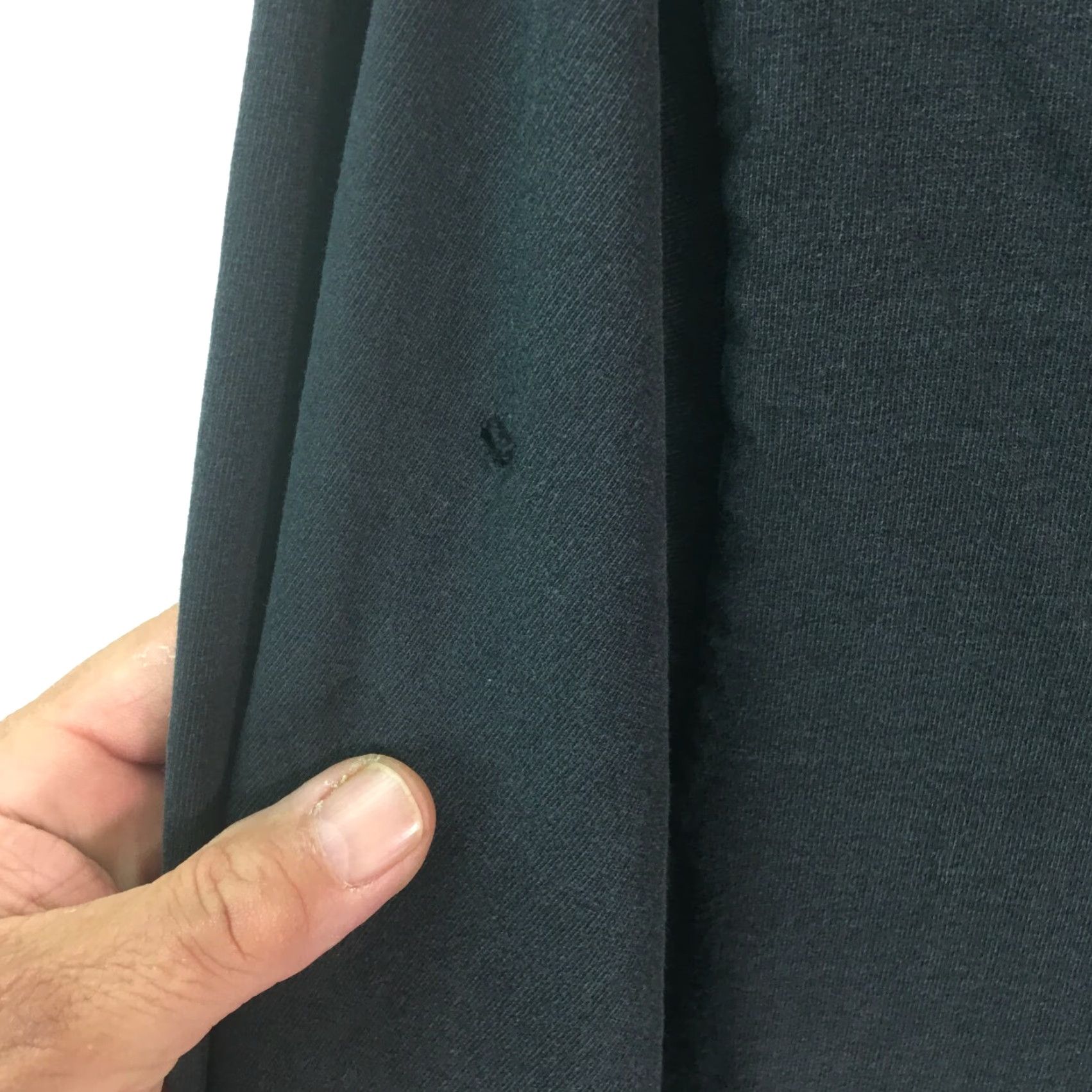 Vintage Puritan Men's Shirt T-Shirt Long Sleeve Crew Neck Black 2X Regular 100% Cotton Breathable Mens Size US XXL / EU 58 / 5 - 5 Thumbnail