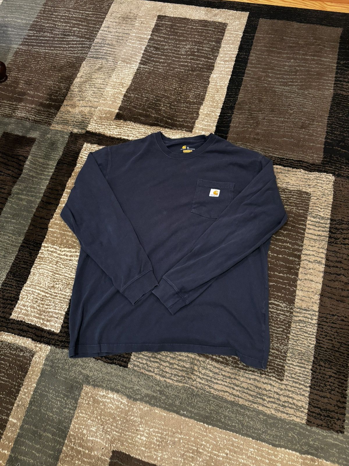 Carhartt × Vintage Og Vintage Carhartt Long sleeve Size US XL / EU 56 / 4 - 4 Thumbnail