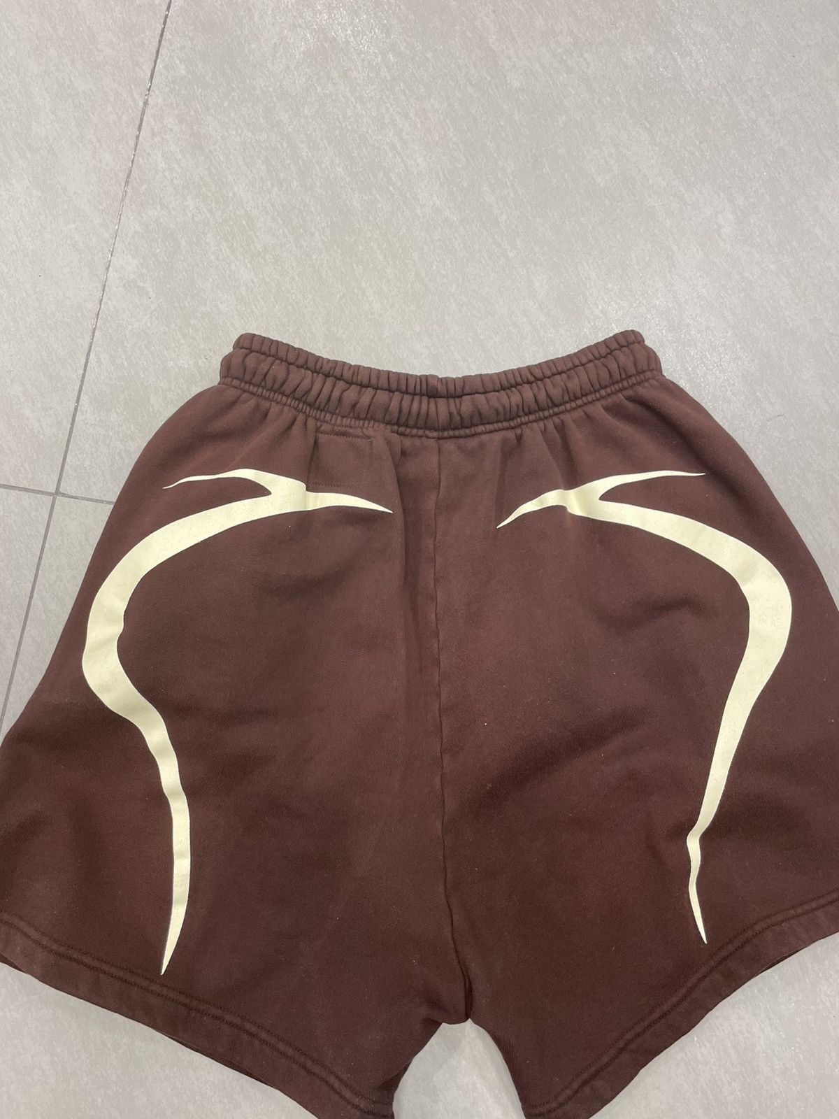 HELLSTAR HellStar SS24 Warm Up Sweat Short Brown Size US 30 / EU 46 - 2 Thumbnail