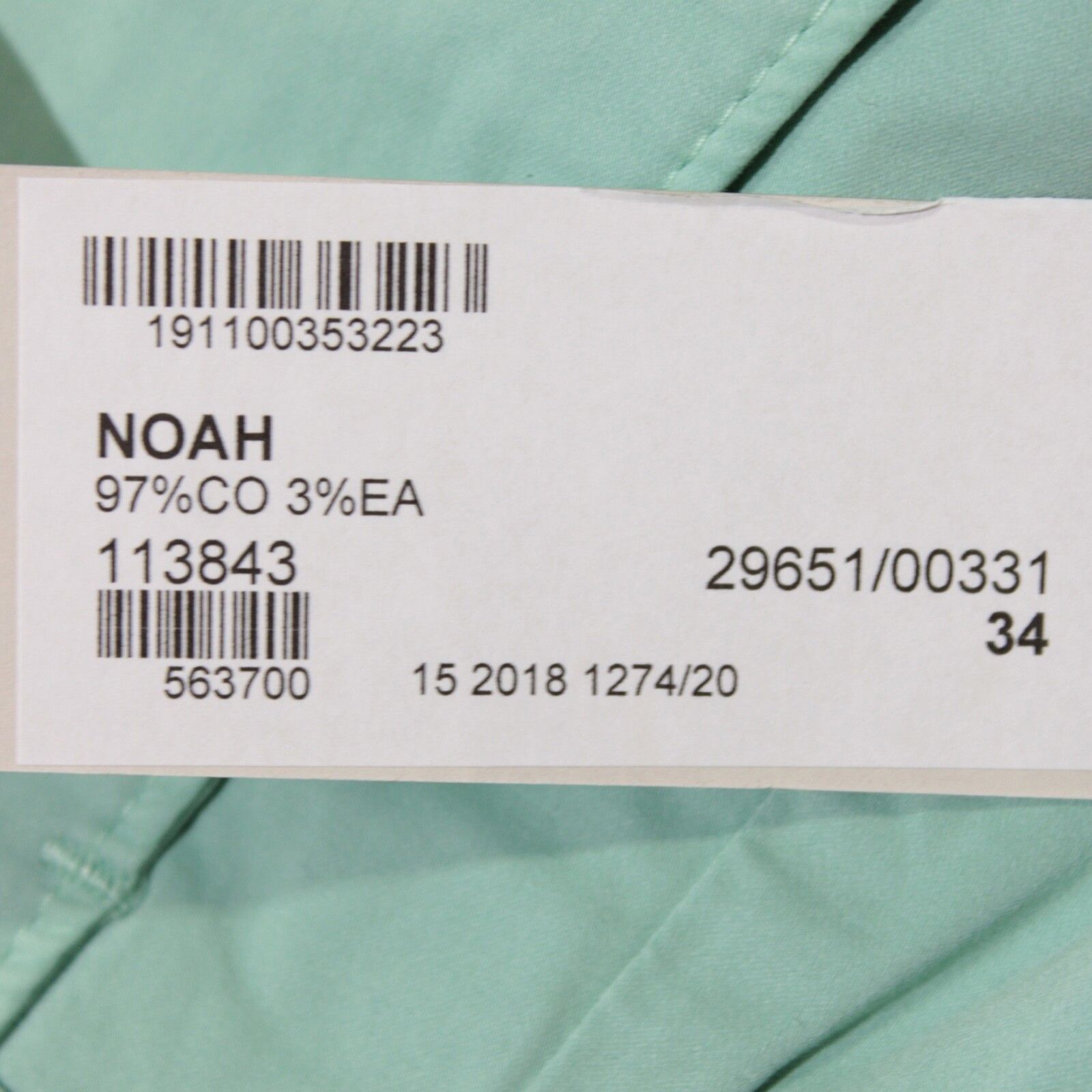Zanella Zanella New with tags Chino Size 34 US In Green Size US 34 / EU 50 - 4 Thumbnail