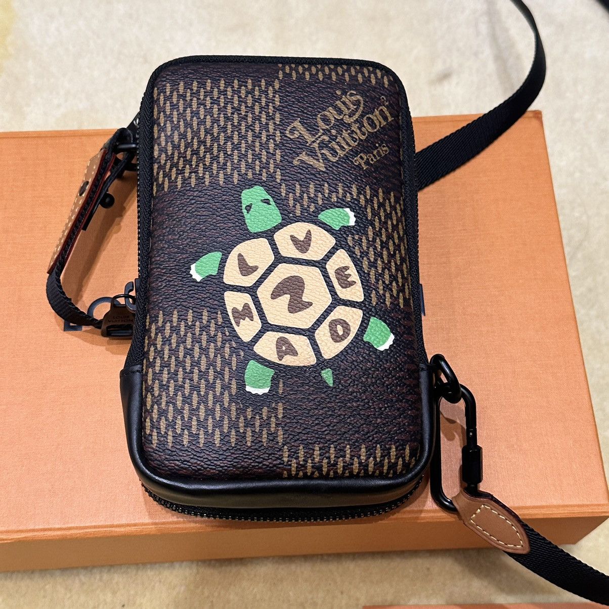 Louis Vuitton × Nigo Louis Vuitton x Nigo Double Phone pouch Size ONE SIZE - 3 Thumbnail