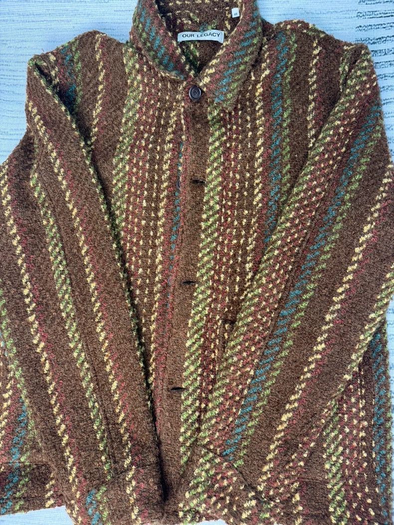 Our Legacy Our Legacy Our legacy Ethnic woven striped long-sleeved co Size US M / EU 48-50 / 2 - 2 Thumbnail