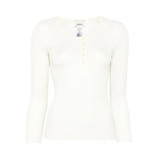 Isabel Marant ISABEL MARANT Women Tops C1N03I T0020FB 23EC WHITE Size M / US 6-8 / IT 42-44 - 1 Thumbnail