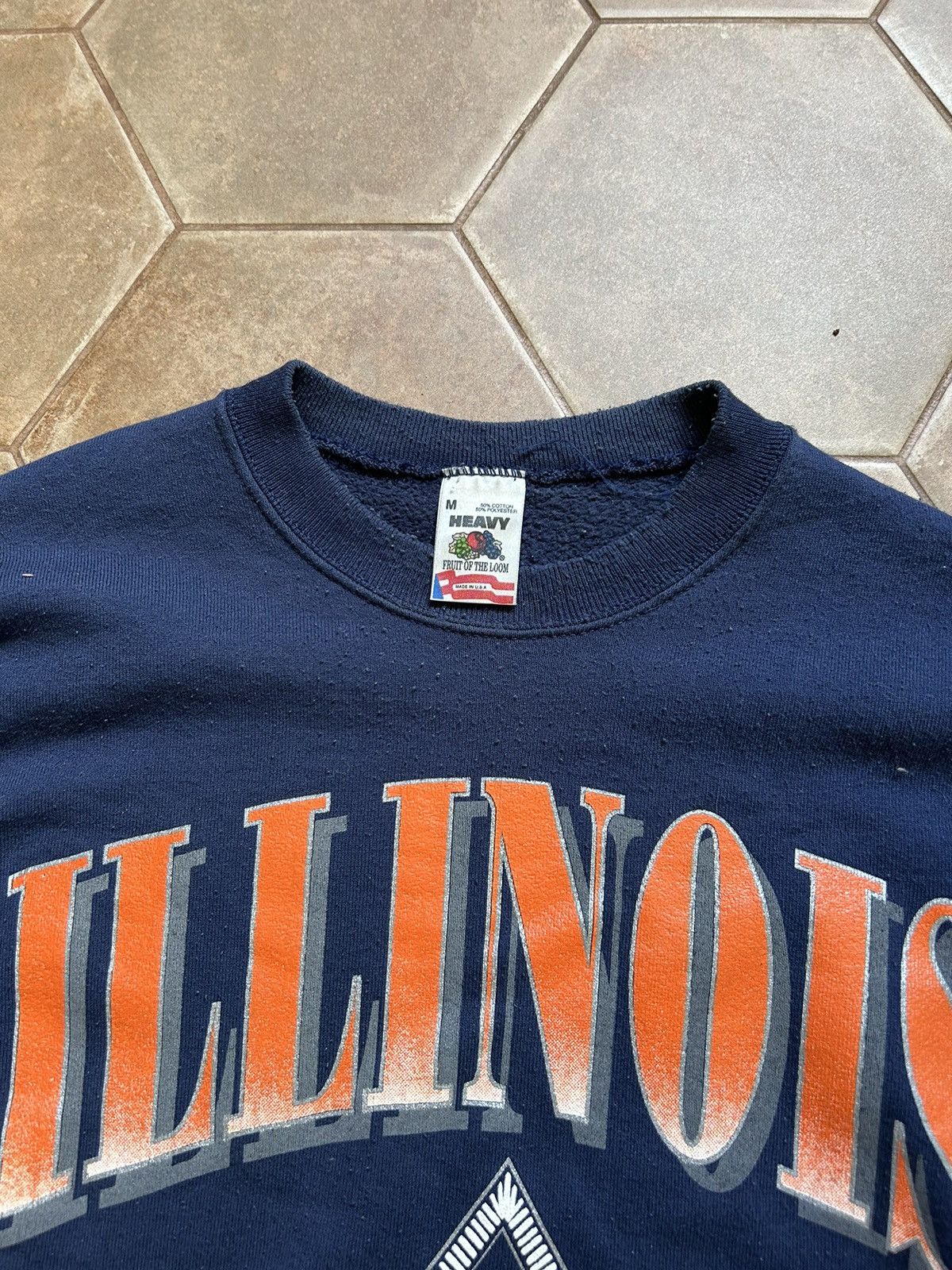 Vintage Vintage University of Illinois Sweatshirt Size US M / EU 48-50 / 2 - 4 Thumbnail
