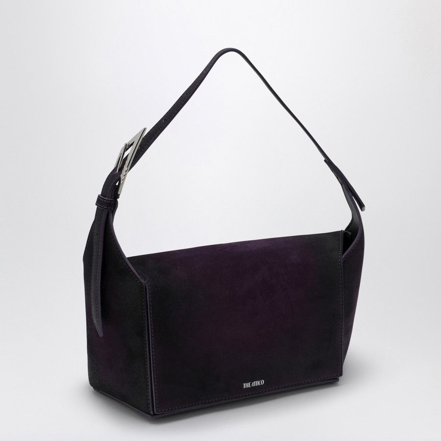 The Attico o1d2blof1024 Size : OS / Suede Shoulder Bag in Purple Size ONE SIZE - 2 Thumbnail