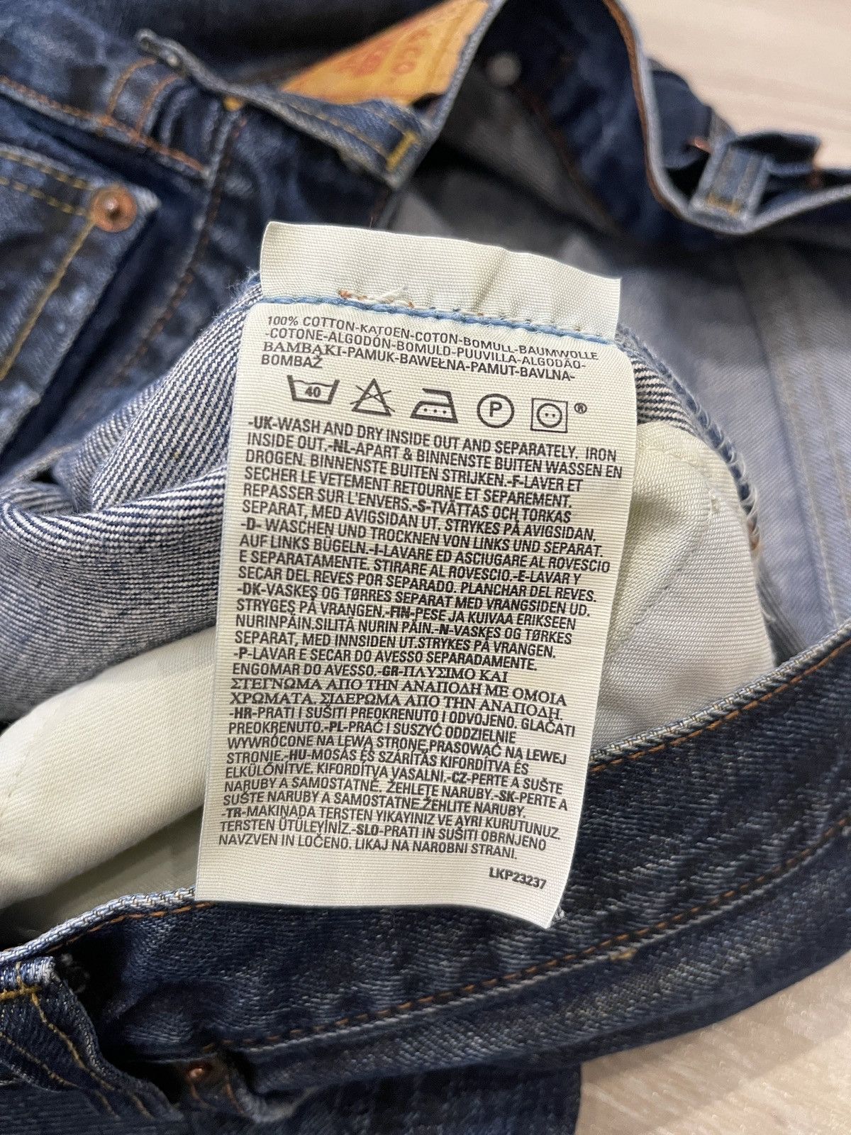 Levi's Vintage rare jeans levis 542 denim blue pants 30/32 Size US 30 / EU 46 - 9 Thumbnail