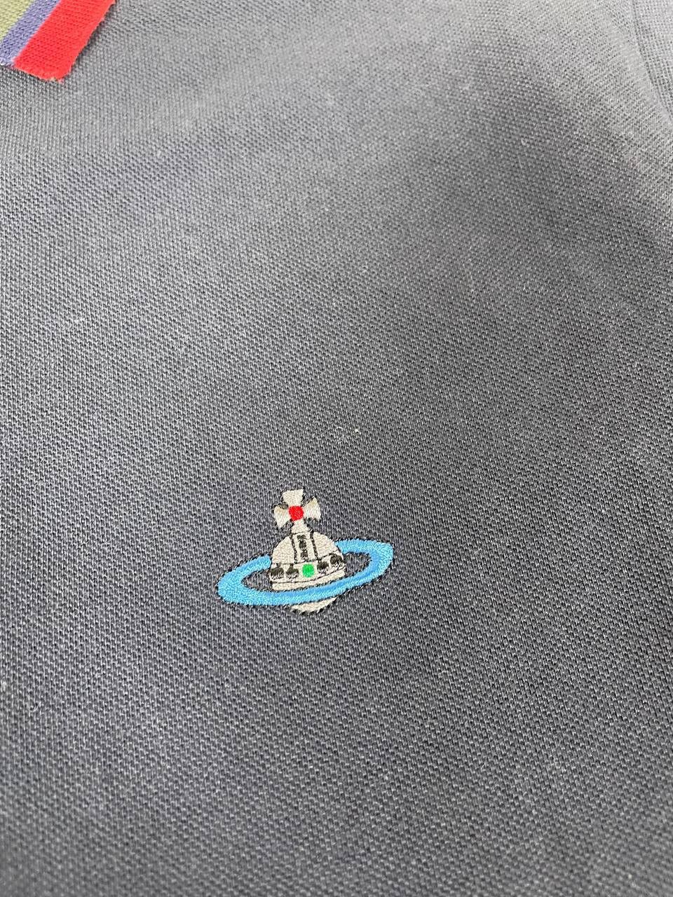 Vivienne Westwood Vivienne Westwood Polo Shirt Logo Orb Luxury Size US L / EU 52-54 / 3 - 6 Thumbnail