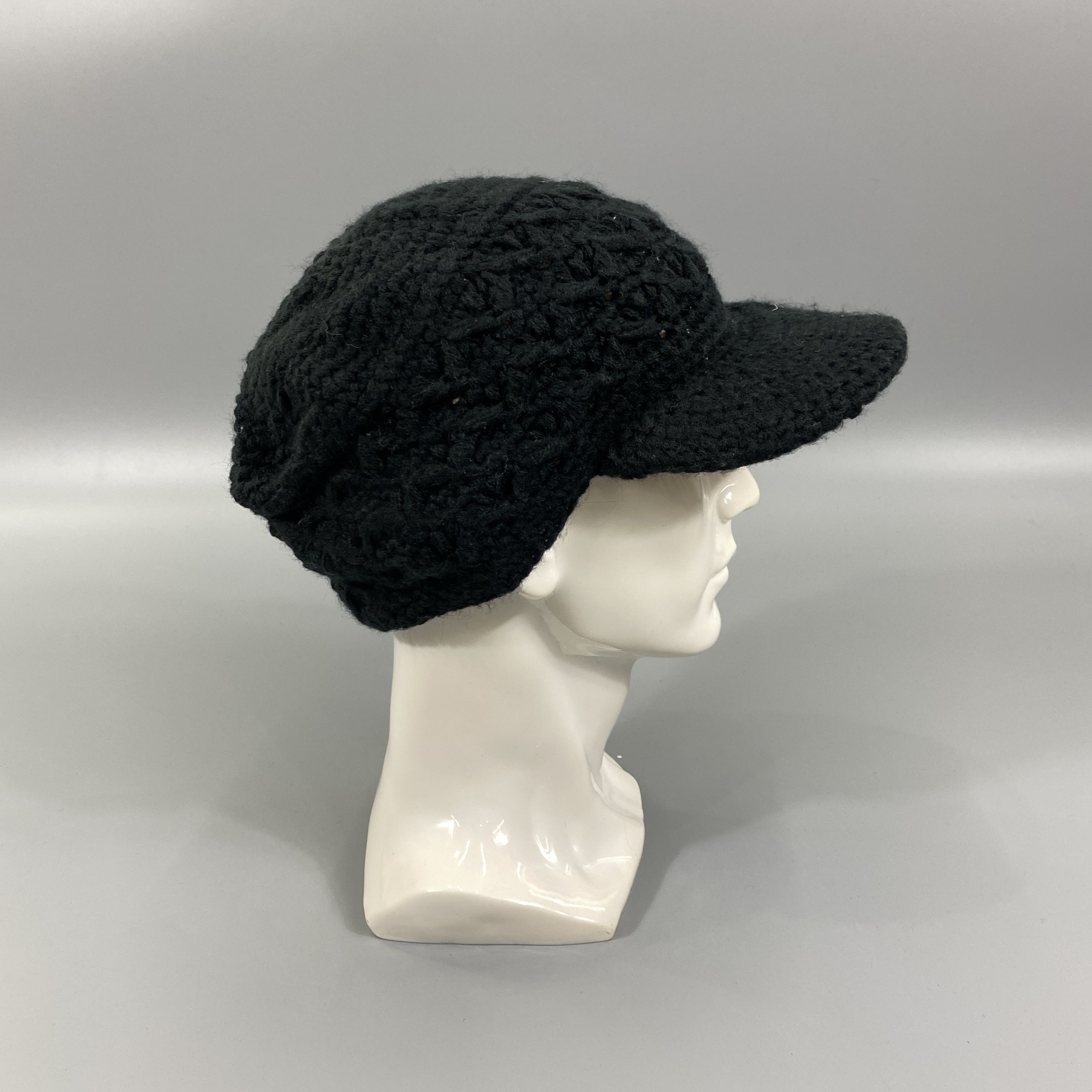 Japanese Brand Castano Knitted Beanie With Brim -BN901 Size ONE SIZE - 4 Thumbnail