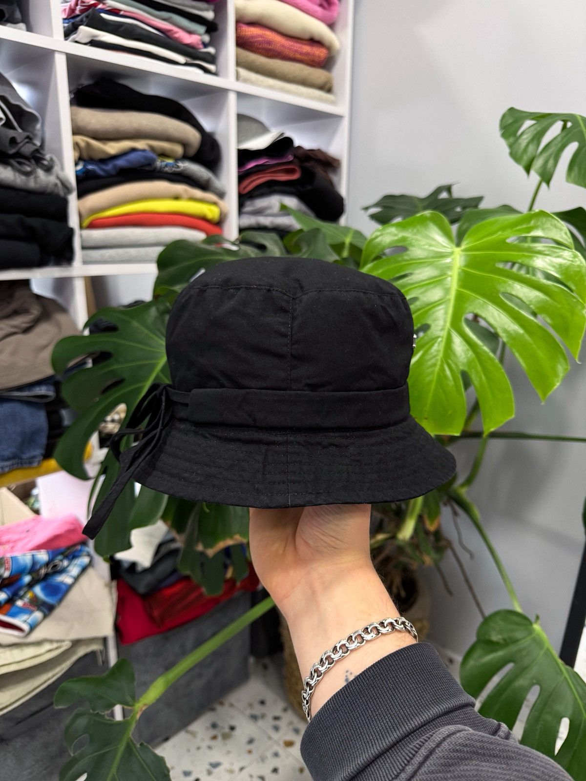 Jacquemus Jacquemus black bucket hat size 58(one size) Size ONE SIZE - 5 Thumbnail