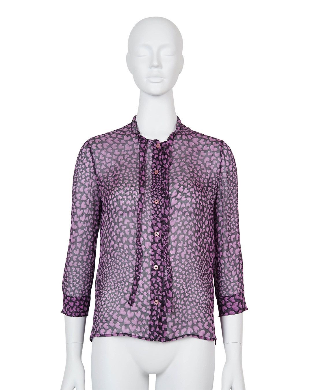 Prada Prada S/S2000 Prada Heart Blouse Size M / US 6-8 / IT 42-44 - 1 Thumbnail