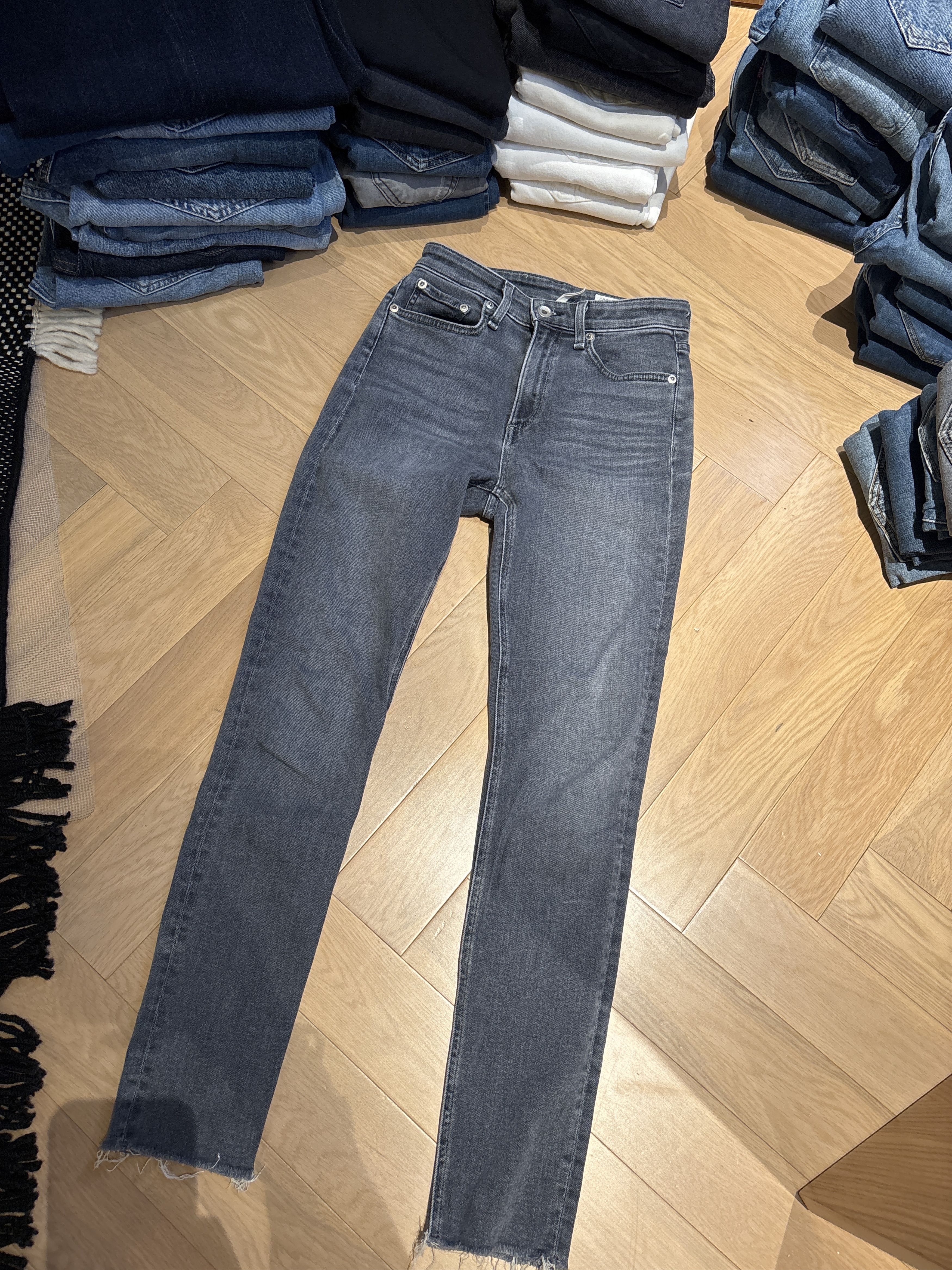 Rag & Bone Nina high rise ankle skinny Size 24" / US 00 / IT 34 - 1 Thumbnail